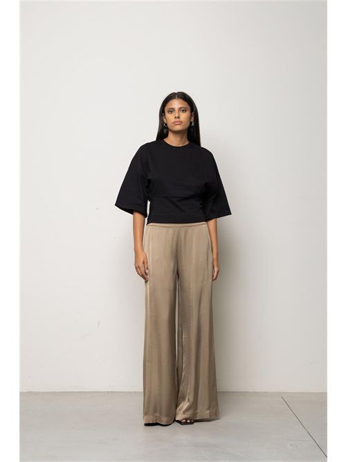 Pantalone a palazzo in raso KAOS | SPJAR001/5021